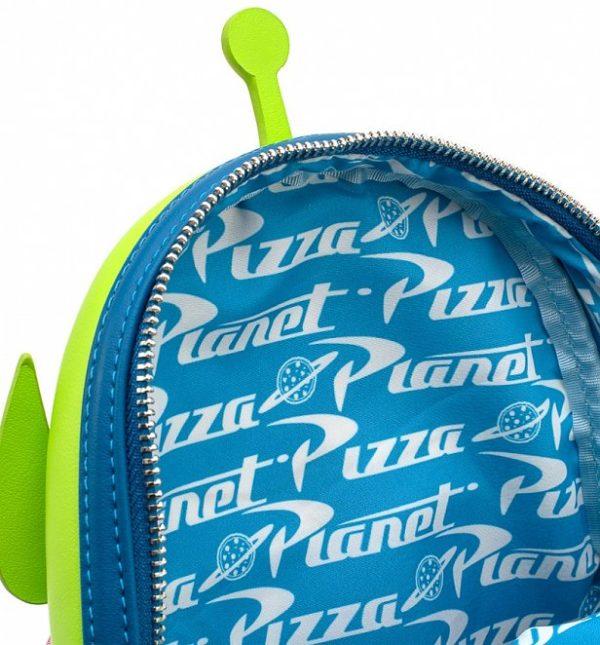 Pizza Planet Toy Story Alien Wallet Toy Story Alien Zip-Around
