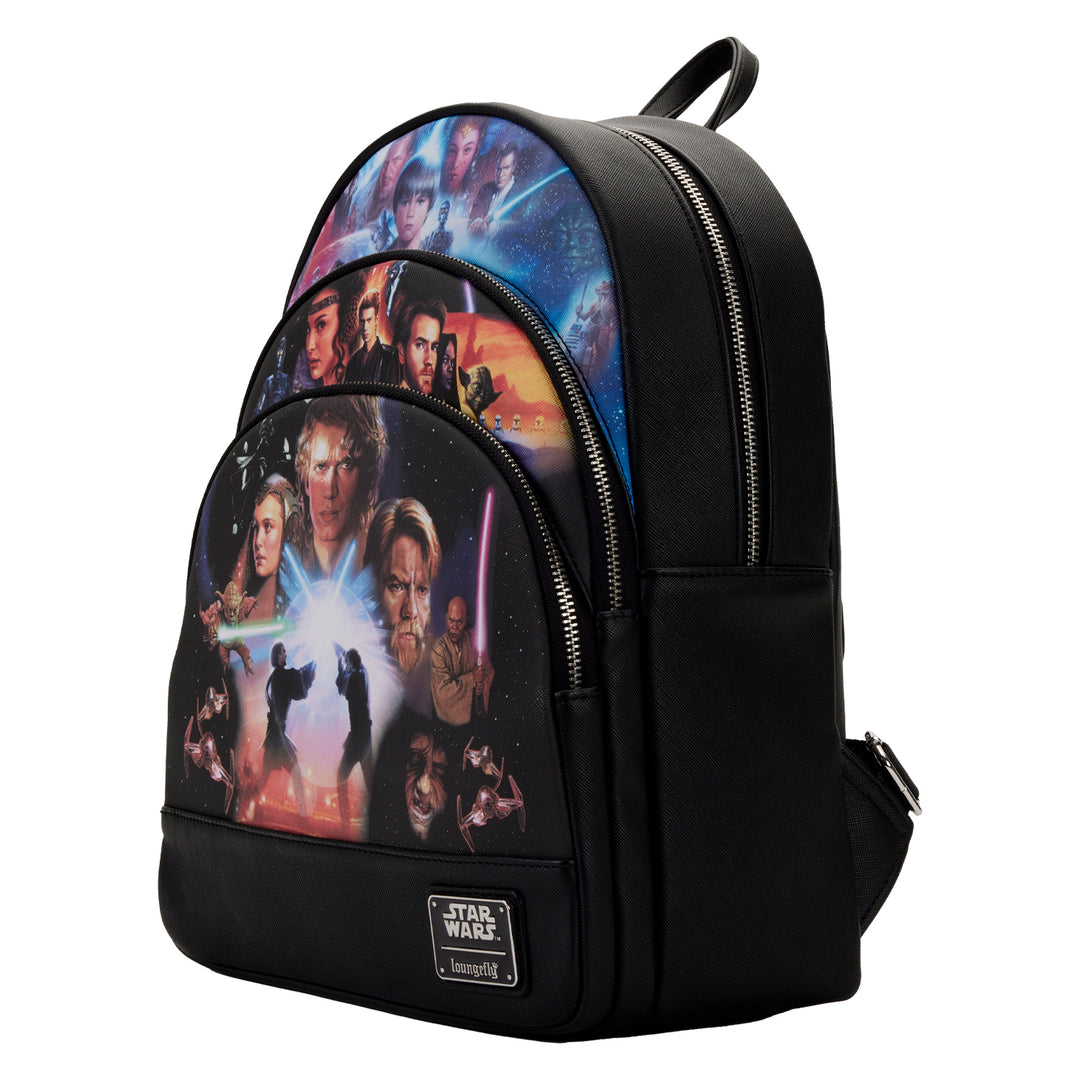 Loungefly store Disney Backpack STAR WARS white gold rebel hardware