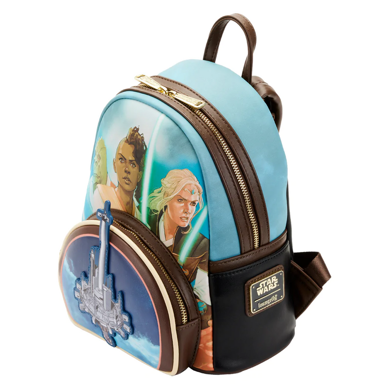 LOUNGEFLY DISNEY STAR WARS: THE HIGH REPUBLIC COMIC COVER MINI BACKPACK