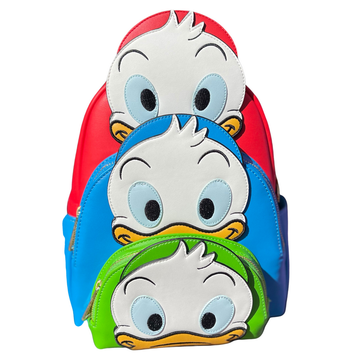 Loungefly Disney DuckTales Cast hot Mini Backpack & card holder - NWT