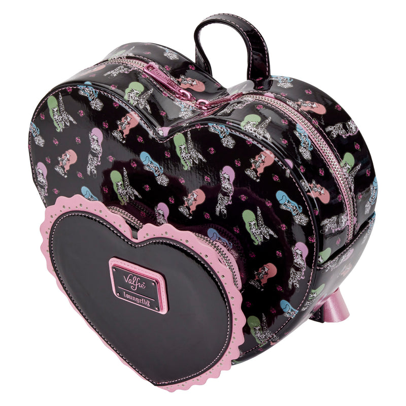 LOUNGEFLY Valfré Lucy Tattoo Heart Mini Backpack
