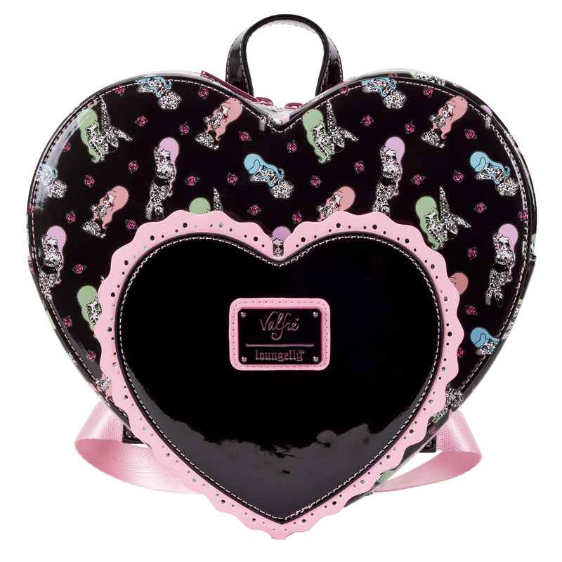 flame heart mini backpack LOUNGEFLY Valfré Lucy Tattoo Heart Mini Backpack – Collectors Outlet llc