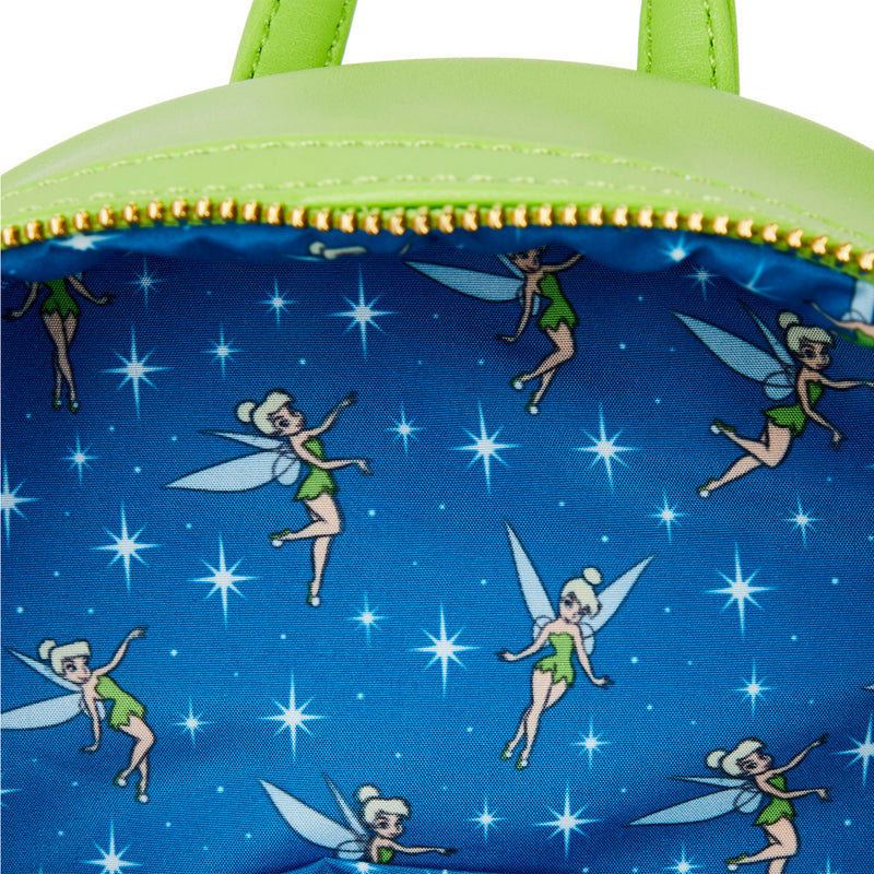 disney tinkerbell mini backpack LOUNGEFLY DISNEY TINKERBELL W/ IRIDESCENT WINGS MINI BACKPACK COLLECTO – Collectors Outlet llc