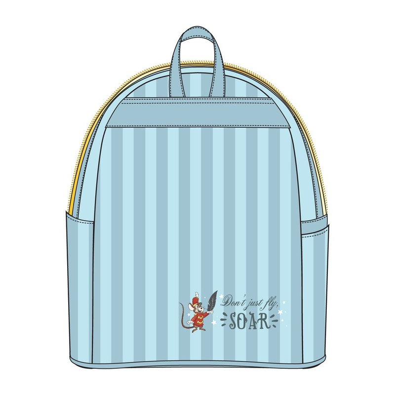 LOUNGEFLY DISNEY DUMBO 80TH ANNIVERSARY JUST FLY MINI BACKPACK