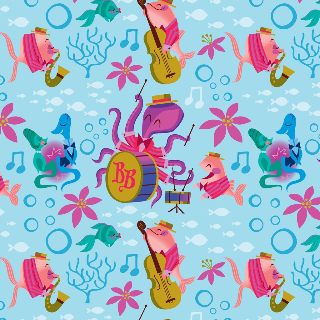 Loungefly Disney Bedknobs and Broomsticks Underwater Mini Backpack LOUNGEFLY DISNEY BEDKNOBS AND BROOMSTICKS UNDERWATER MINI  main image 3