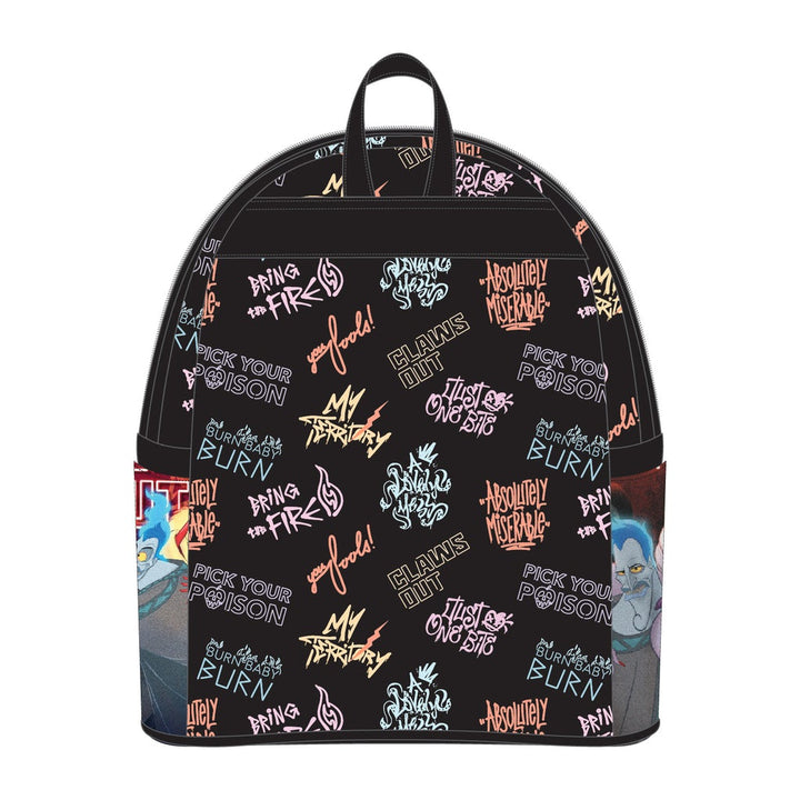LOUNGEFLY DISNEY Villains Club Mini Backpack – Collectors