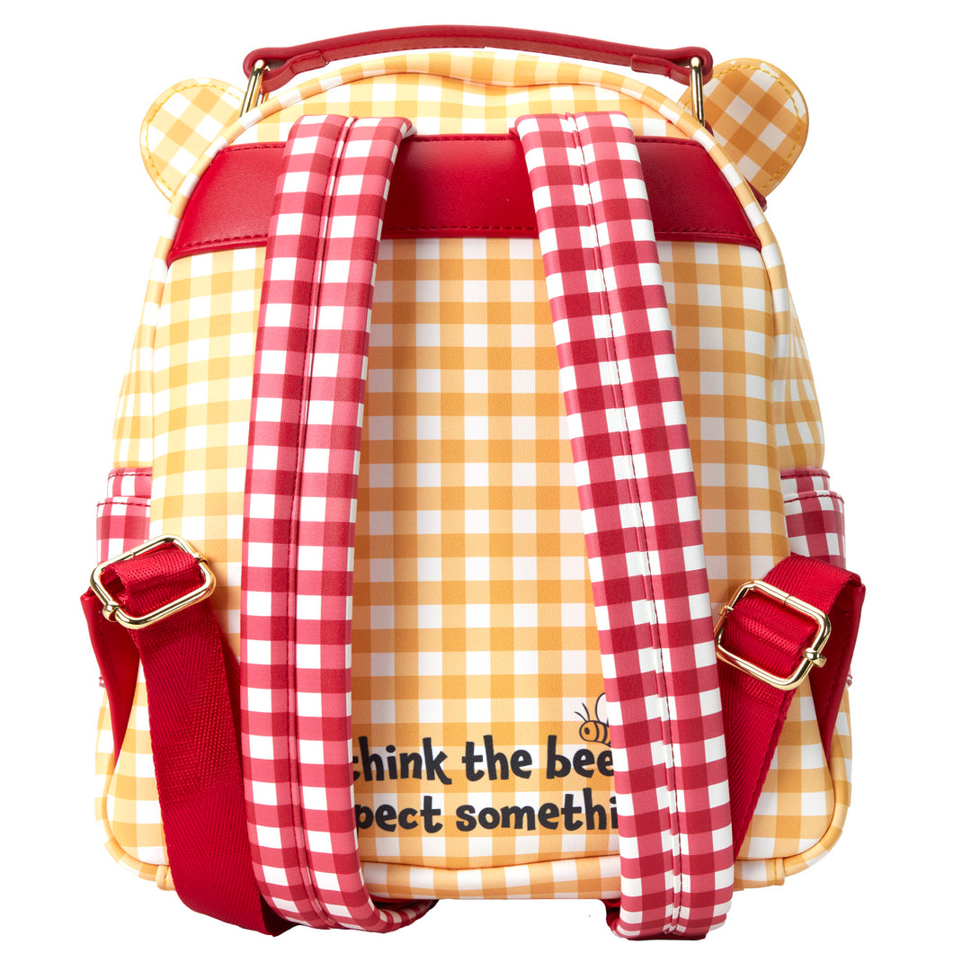 Loungefly Disney Winnie The Pooh Gingham Cosplay Mini Backpack s-l400.jpg main image 2