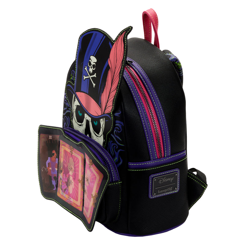 LOUNGEFLY DISNEY The Princess and the Frog Dr. Facilier Glow and Lenticular Mini Backpack