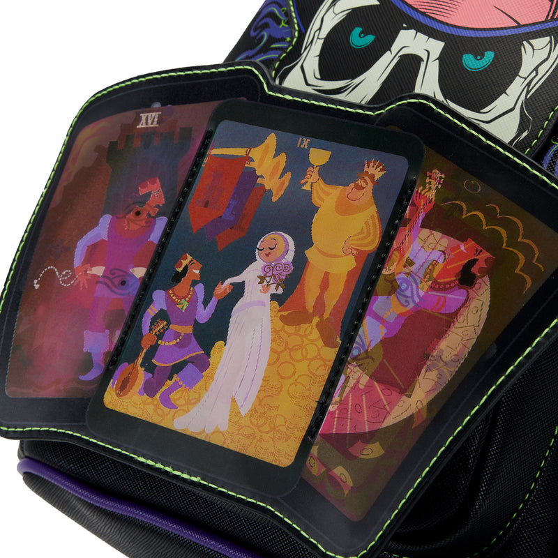 LOUNGEFLY DISNEY The Princess and the Frog Dr. Facilier Glow and Lenticular Mini Backpack