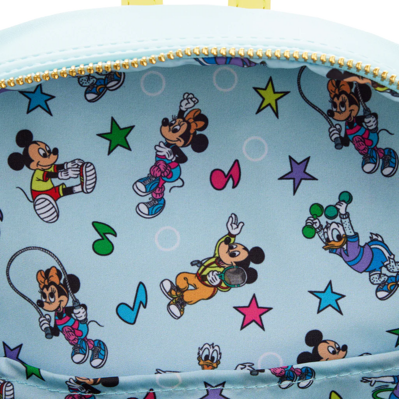 LOUNGEFLY DISNEY Mousercise Mini Backpack IN STOCK!