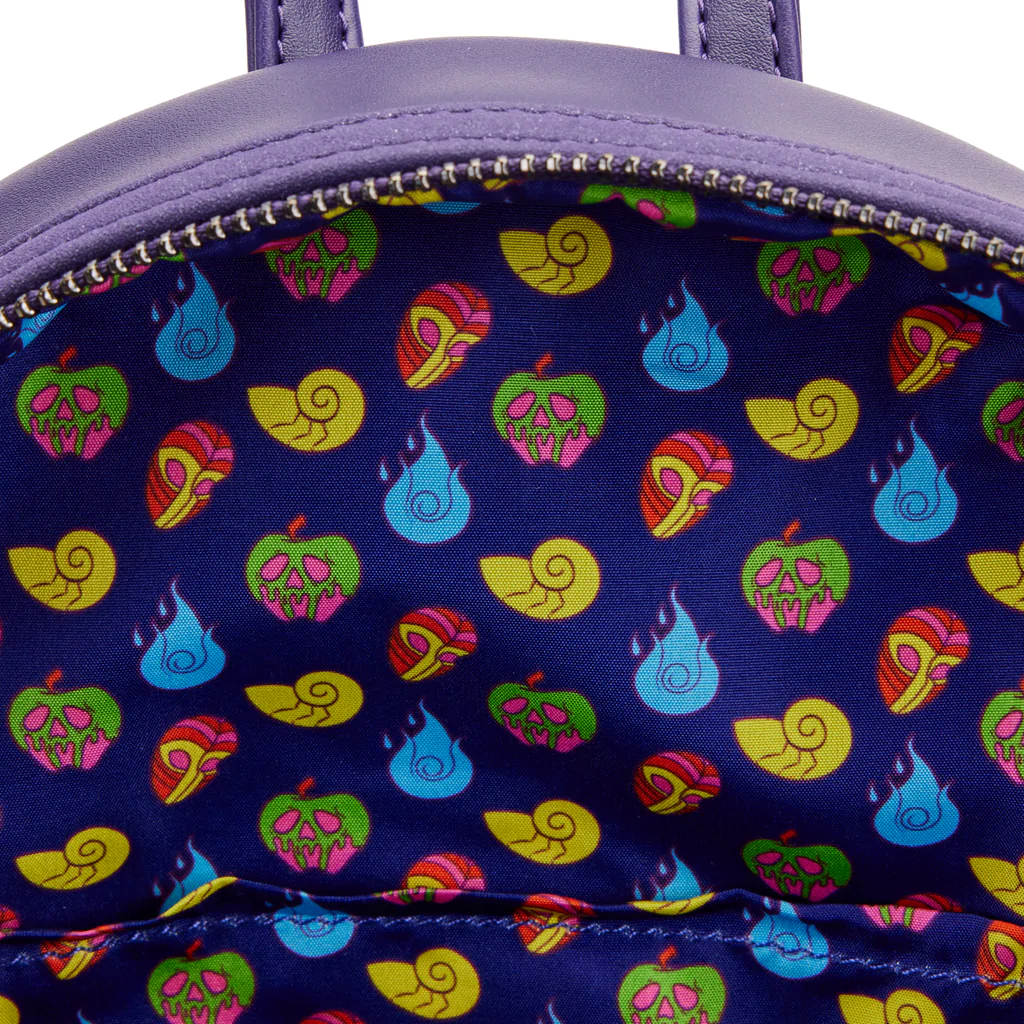 backpack with disney villains mini in magic kingdom LOUNGEFLY Disney Villains Glow in the Dark Mini Backpack PRE ORDER LAT –  Collectors Outlet llc