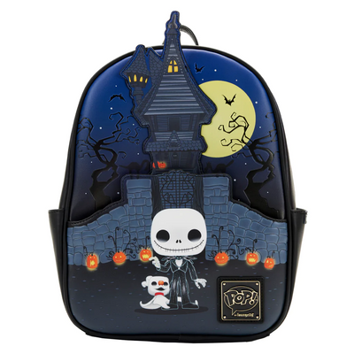 The Nightmare Before Christmas Zero Doghouse Glow-in-the-Dark Mini-Backpack  - Entertainment Earth Exclusive