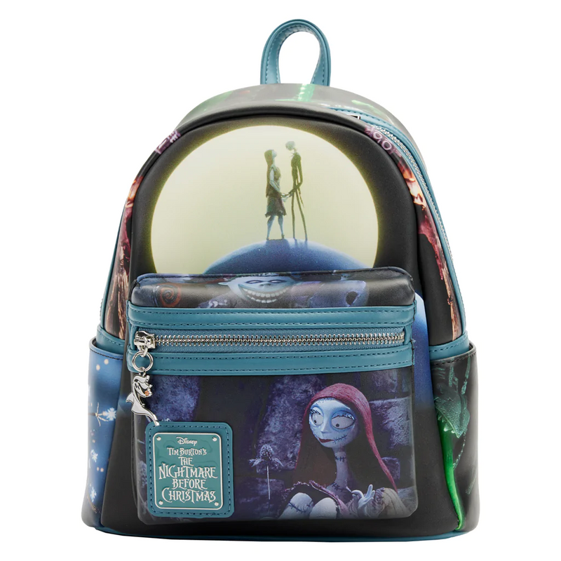 LOUNGEFLY Disney The Nightmare Before Christmas Final Frame Mini Backpack  IN STOCK!