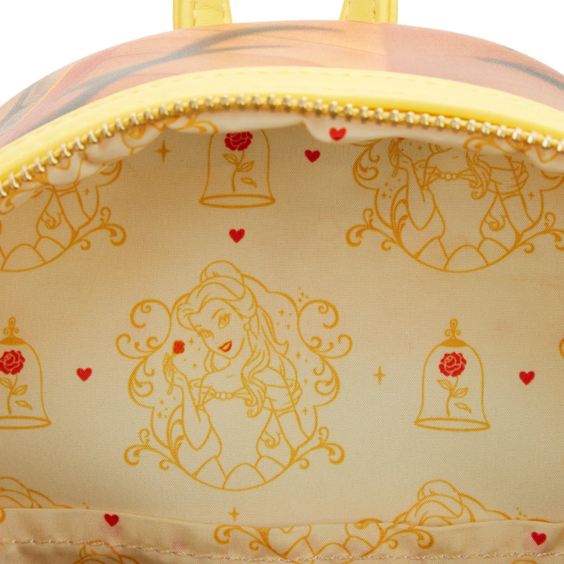 LOUNGEFLY Disney Beauty and the Beast Princess Scenes Mini Backpack PR Collectors Outlet llc