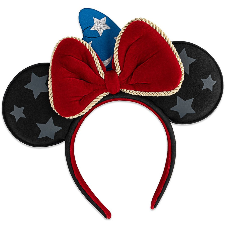 LOUNGEFLY DISNEY FANTASIA SORCERER MICKEY MOUSE EARS HEADBAND Collectors Outlet llc