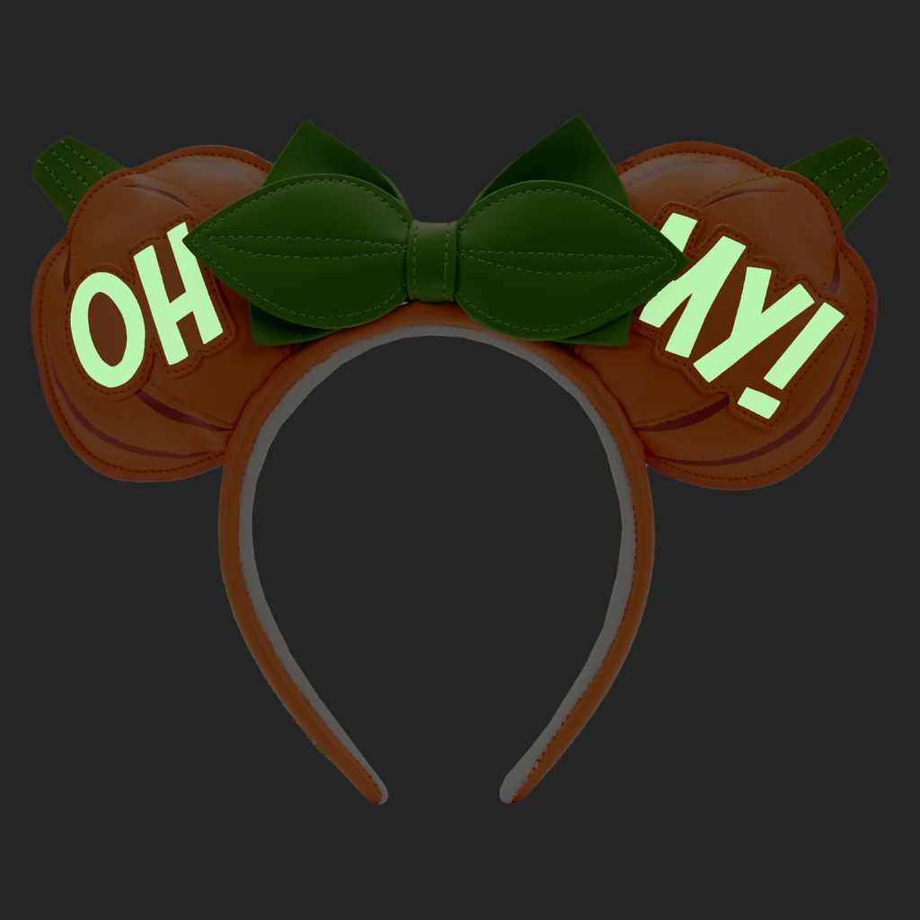 Loungefly glow in the dark pumpkin popular ears