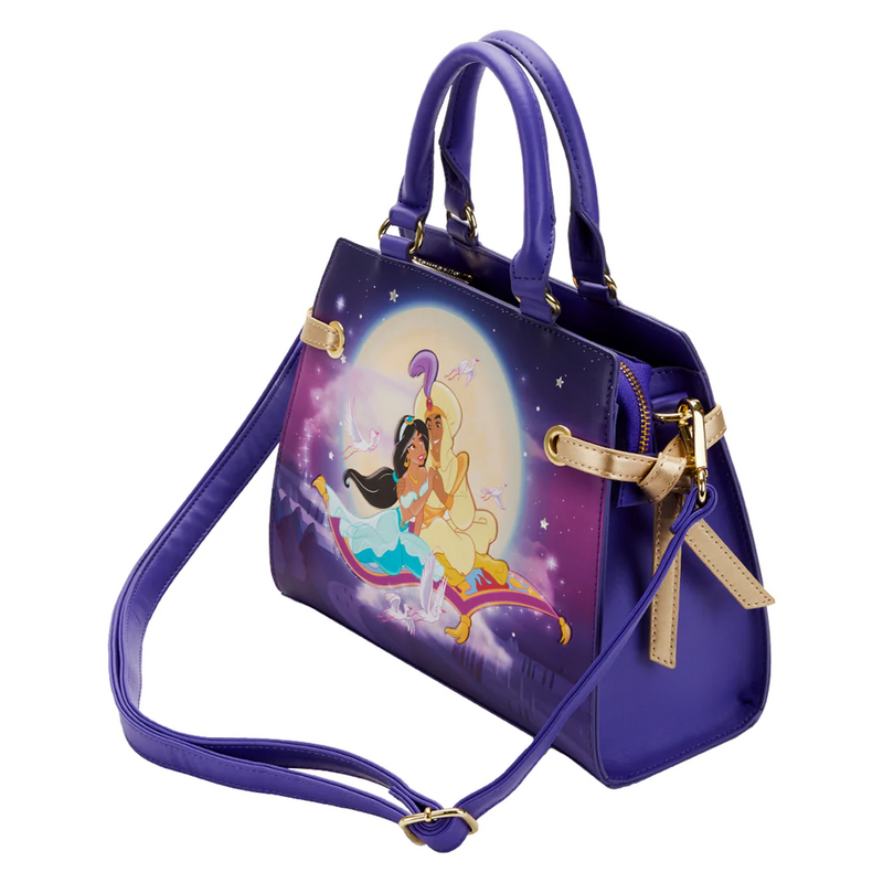 LOUNGEFLY DISNEY Aladdin 30th Anniversary Crossbody Bag