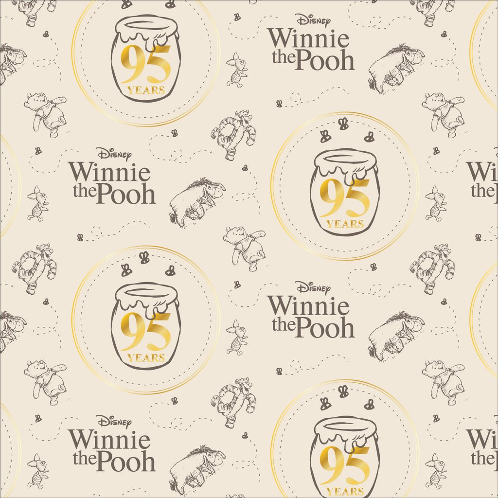 LOUNGEFLY DISNEY WINNIE THE POOH 95TH ANNIVERSARY ACCORDION  display picture 1