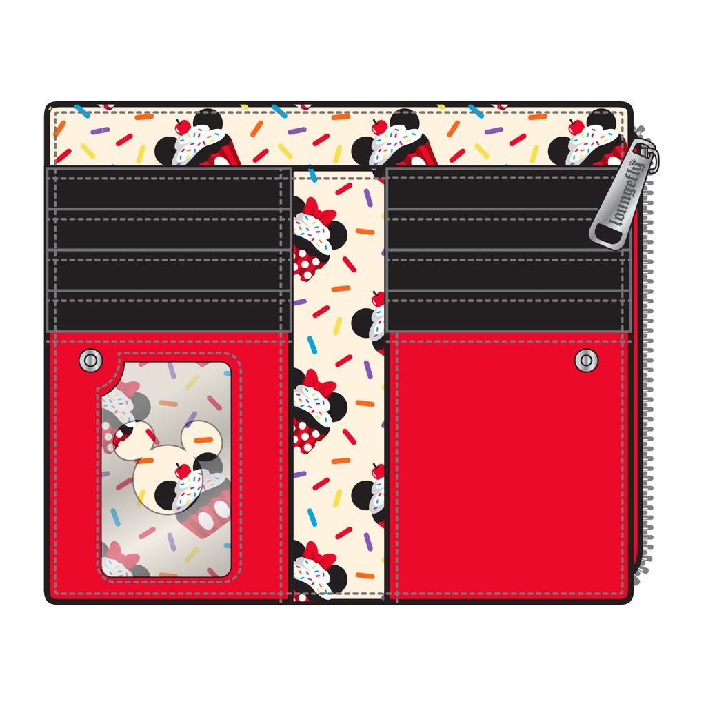 LOUNGEFLY DISNEY MINNIE MOUSE OH MY COSPLAY SWEETS SPRINKLE  display picture 2