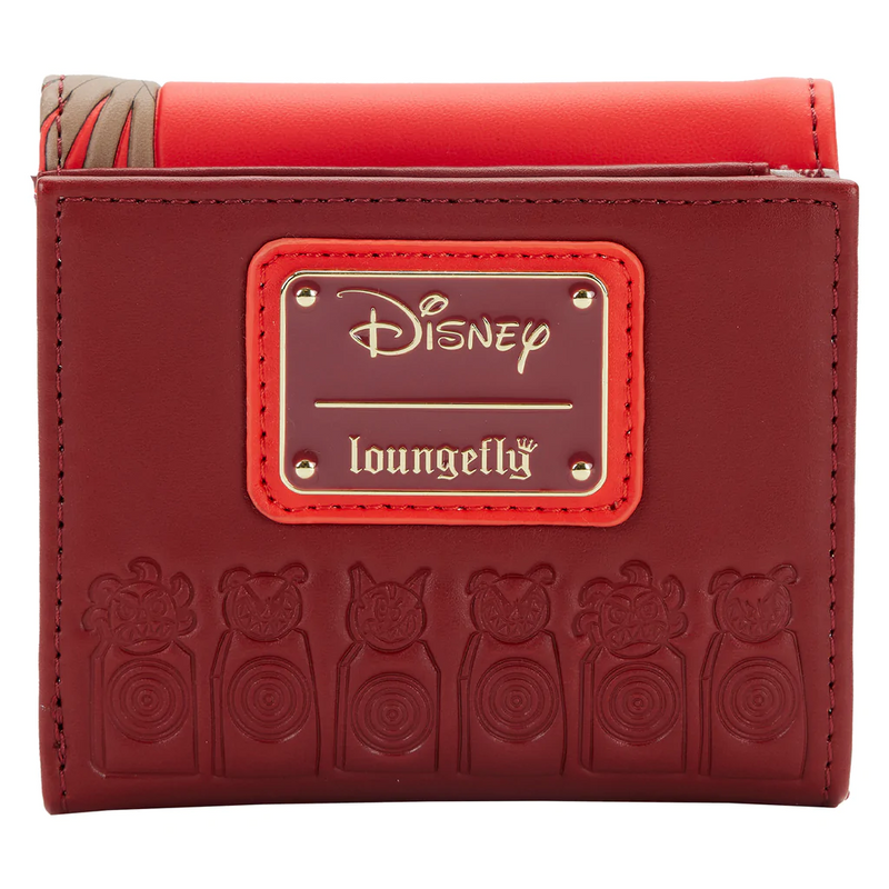 LOUNGEFLY Disney Hercules 25th Anniversary Sunset Bi-Fold Wallet