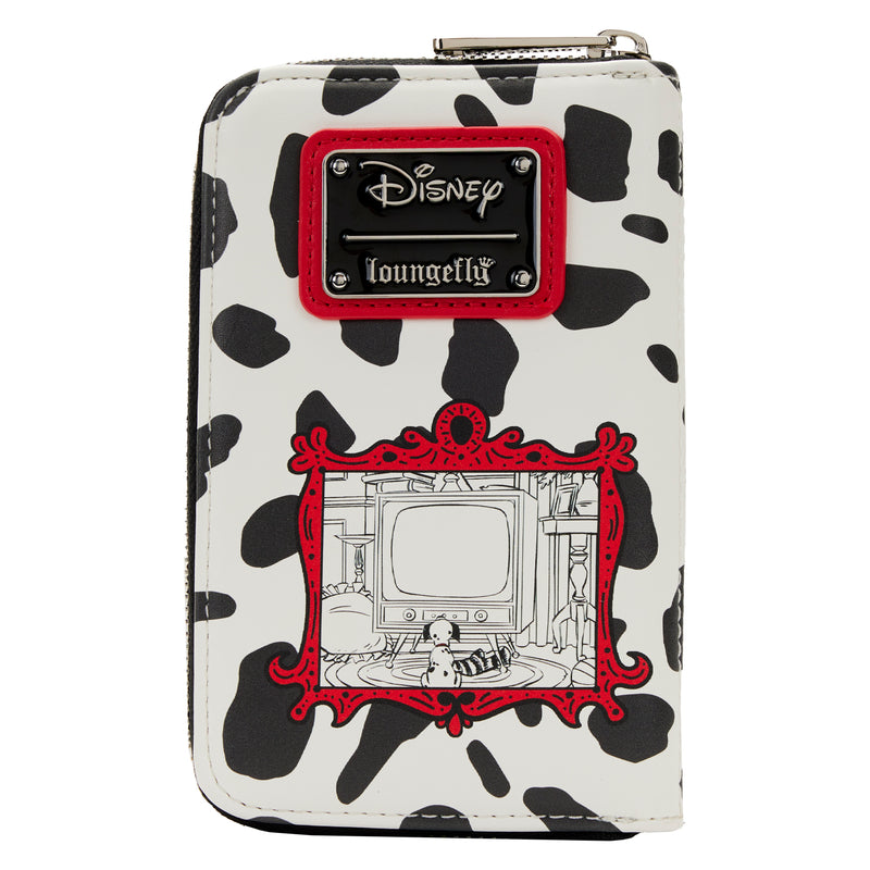 LOUNGEFLY Disney 101 Dalmatians Book Zip Around Wallet PRE ORDER OCT