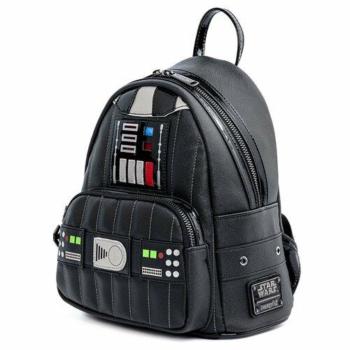 LOUNGEFLY STAR WARS STAR WARS DARTH VADER LIGHT UP COSPLAY MINI BACKPACK