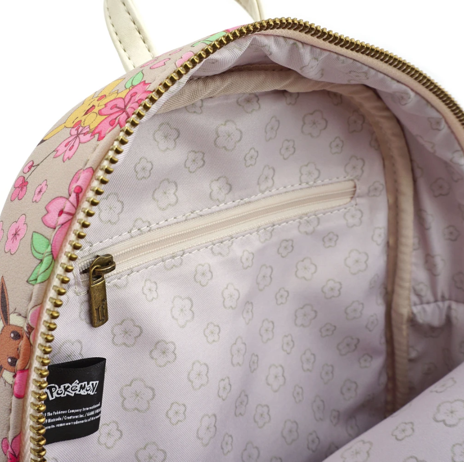 LOUNGEFLY Pokémon Eevee Floral hotsell Backpack