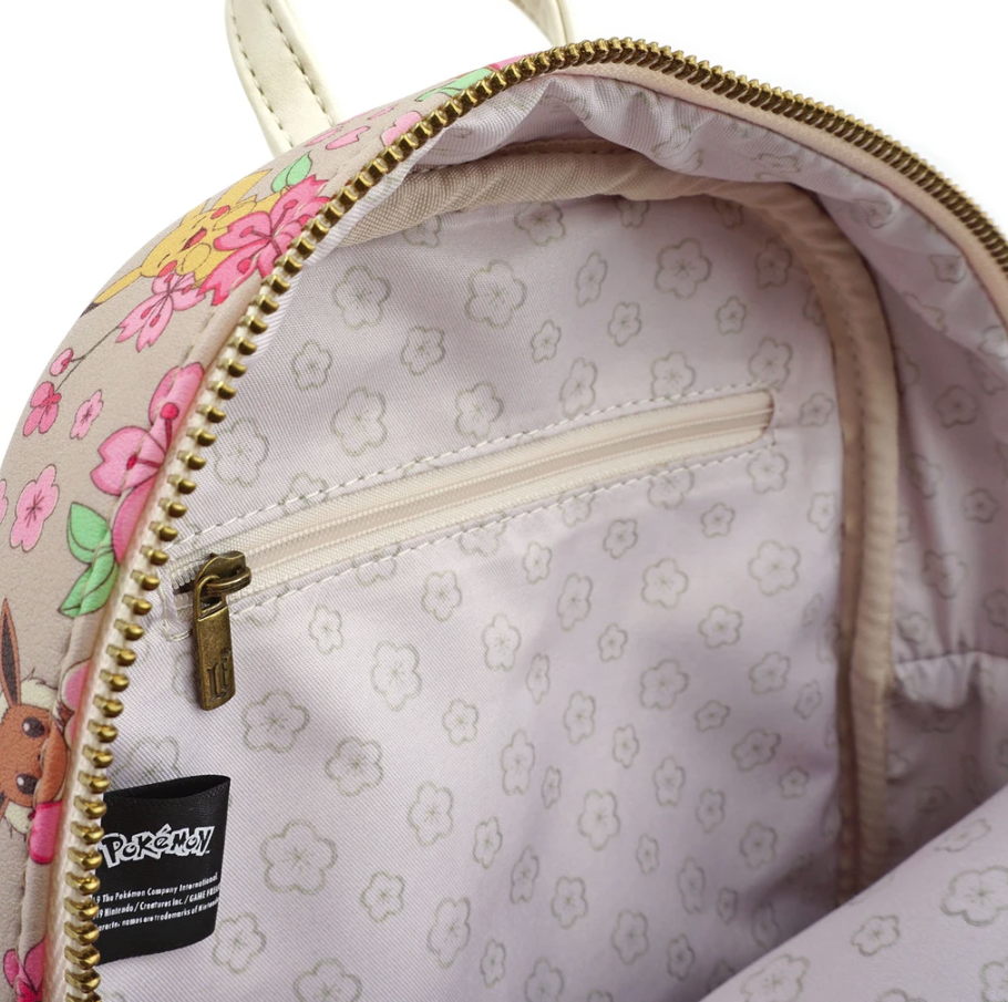 eevee mini floral backpack LOUNGEFLY POKEMON PIKACHU & EEVEE FLORAL CONVERITBLE MINI BACKPACK – Collectors Outlet llc